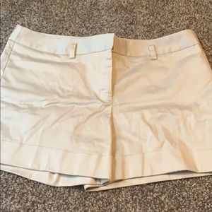 NWOT Express shorts! Cream color! Size 10